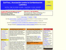 Tablet Screenshot of celfosc.org